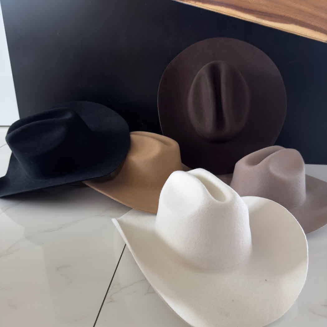 Premium Australian Wool Classic Cattleman Cowboy Hat